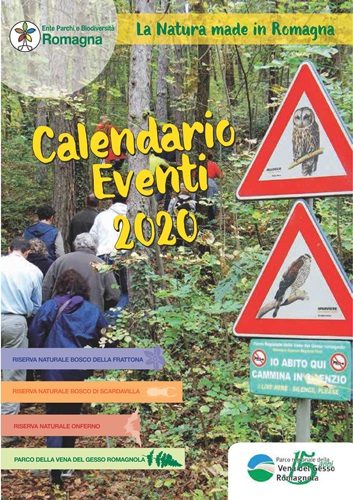 Copertina Calendario Eventi 2020