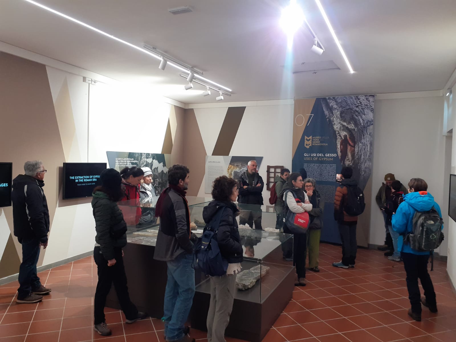 Visita al nuovo Museo geologico a Tossignano, porta d'accesso dal lato Imolese al Parco della Vena del Gesso Romagnola