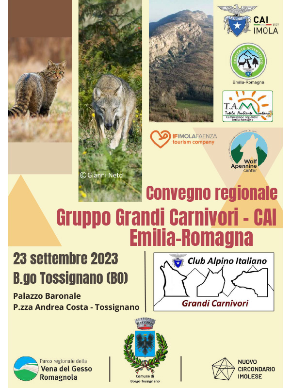 1° Convegno delegati sezionali GRUPPO GRANDI CARNIVORI Emilia-Romagna